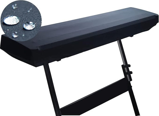 Piano Dust Cover 61-88 Keys Weighted Keyboard Small Keyboard Piano Covers Waterproof Locking Clasp Keep It From Dust and Dirt (76-88 KEYS)