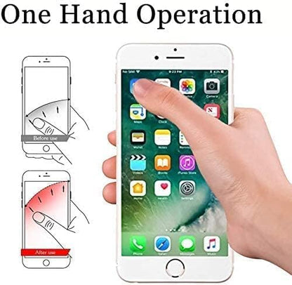 3 Pack Fashionable Clear Glitter Expandible Collapsible Moblile Phone Grip Stand Holder for Smartphones and Tablets Cell Phone Accessory- 2 (Mix Colorful Glitter Green Purple)