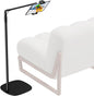 elitehood iPad Stand Floor, Height Adjustable Tablet Floor Stand with Heavy Base, 360° Rotatable Kinlde Holder for Reading in Bed, Fit 4.7''-13'' iPad mini Air Pro, Galaxy Tab, Kindle and Cell Phone