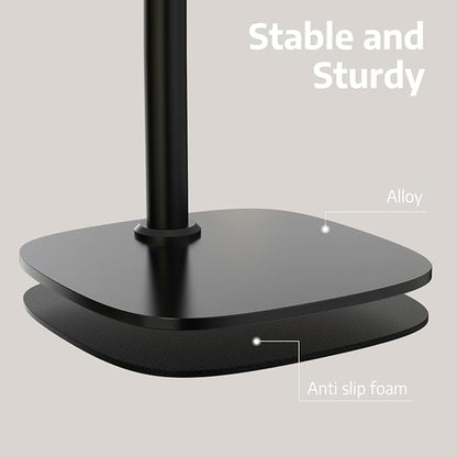 2Pcs Desktop Video Conference Lighting for Zoom Meeting, Computer, Laptop, Work from Home with Nature Soft Light, Adjustable Brightness & Color Temp and Flexible Stand & Versatile Phone Holder