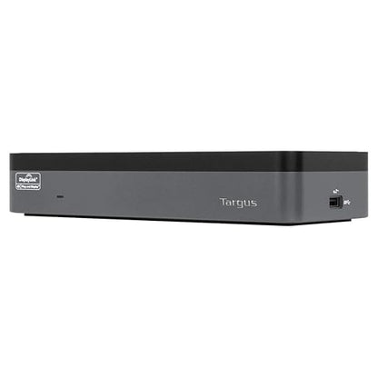 Targus USB C Universal Docking Station with Quad 4K(QV4K), Docking Station Single 5K/Quad 4K UHD Display,USB C Laptop Docking Station with 4 DisplayPort or 4 HDMI Ports/100W Power Delivery(DOCK570USZ)