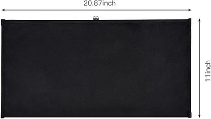 Keyboard Bag Case Sleeve Pouch for Universal Keyboard, Logitech/Razer/Das/Havit/Apple Magic Keyboard Protector, Wireless/Wire Computer/Gaming PC Keyboard Dust Cover-Black