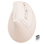 Uineer Ergonomic Vertical Mouse, 2.4G Wireless Mouse, Rechargeable, 4-DPI