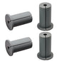 4pc Starlink Cable Grommet 1" Silicone Waterproof Wall Hole Pass Through Split Cable Bushings for TV Wire Ethernet Cord, Starlink Cable Routing Kit Accessories, 52.5mm/2.07" Ht, Grey