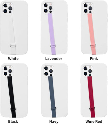 C-Shaped Clip Finger Phone Grip, Sinjimoru Silicone Cell Phone Strap for Phone Case with Clip as Phone Loop Holder for iPhone Case & Samsung Phone. Sinji Loop Clip Pink 210