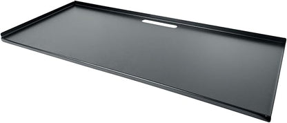 Rockville Z-SHELF Universal Shelf for Z-Stand and X-Stand, 35.4x13.78in Steel Platform, Foam-Padded Edge, Lightweight 7.3 lbs, for Musicians and DJs