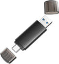 512GB USB C Flash Drive Dual USB 3.0 Flash Drive Type C + USB A Portable Type-C Flash Drive 2-in-1 USB-C Thumb Drive for Smartphone Tablet Computer Mac iPhone 16 Black