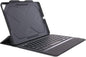 ZAGG Rugged Messenger for iPad Pro 10.5" & Pad Air 10.5" (Gen 3) - 7 Color Backlit Case and Bluetooth Keyboard - Black