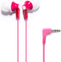 Panasonic ErgoFit In-Ear Earbud Headphones RP-HJE120-R (Red) Dynamic Crystal Clear Sound, Ergonomic Comfort-Fit