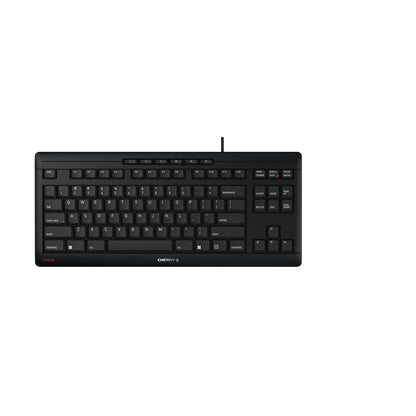 Cherry Stream Wired Keyboard Without Number Pad, Compact TKL
