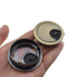 HAHIYO 2Pcs 2Inch/50mm Bronze Zinc Alloy Desk Grommet Wire Grommet Cable Management Cord Hole Cover Desk Wire Hole Insert Wire Organizer for Computer Office Home School Equipment Systems
