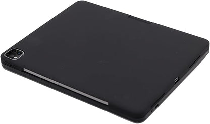 Keyboard Case for iPad Pro 12.9 inch 6th Generation 2022 5th 2021/4th 2020/3rd 2018 Gen,360 Rotatable Wireless Folio 180 Swivel Stand Hard Cover Black
