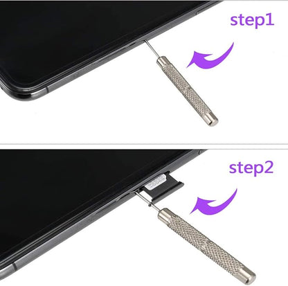 4 Pcs SIM Card Tray Eject Pin Tools Removal Tool Ejector Pin Needle for All Models Compatible with All iPhone, Samsung, HTC, Google, Sony, LG,Huawei Phones