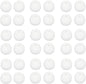 36 Pieces Large Earbud Tips Soft and Comfortable Silicone Earbud Tips Ear Bud Replacement Pieces Silicone Fit Most in-Ear Headphones，Inner Hole 3.8mm -5.5mm，Large White Earbuds Silicone Tips