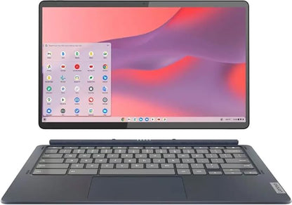 Lenovo - Chromebook Duet 5-13.3" OLED Touch Screen Tablet - 8GB Memory - 128GB SSD - with Stylus Pen - Abyss Blue
