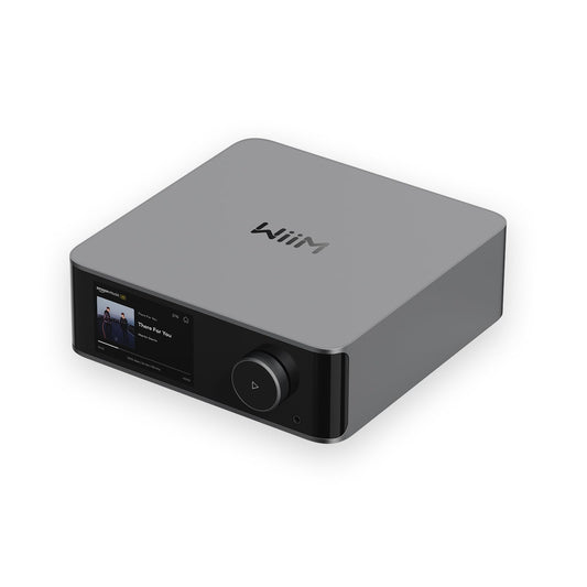 WiiM Ultra Hi-Res Music Streamer with Touchscreen & ESS DAC, Space Gray