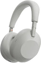 Sony WH-1000XM6 The Best Wireless Noise Canceling Headphones, HD NC Processor QN3, 12 Microphones, Adaptive NC Optimizer, Mastered by Engineers, Studio-Quality, 30-Hour Battery, Platinum Silver