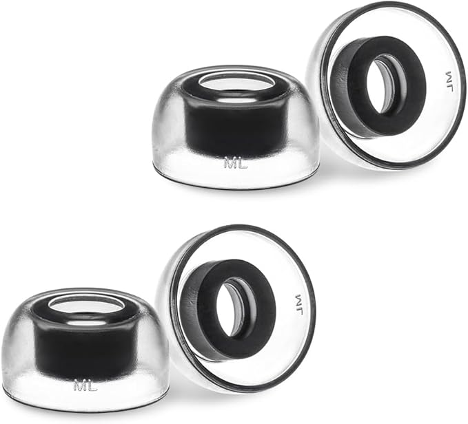 AZLA Crystal Ear Tips for Bose QuietComfort Ultra 2 - Replacement Tips