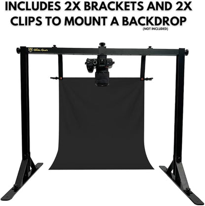 Glide Gear OH100 Professional Metal Overhead Table Top Mount Stand Photography Studio DSLR Video Camera iPhone Top Down Platform
