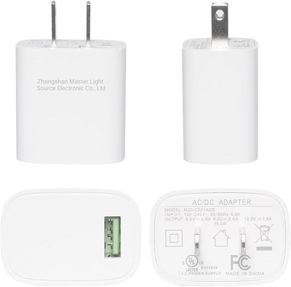 Wireless Charging Station, iPhone 3 in 1 Fast 15W Wireless Charger with Alarm Clock and Night Light, Charging Dock for iPhone 12/13/14/15/16 Pro/Pro Max, Samsung, AirPods