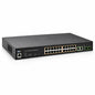 BV-Tech 24-Port Gigabit PoE+ Managed Switch with 2 Ethernet & 2 SFP Uplinks | High-Performance, NDAA Compliant | POE-SW2404G-MG-PLUS