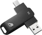 MMOMENT 512GB MU P50 External SSD – USB-C & USB-A Compatible, Portable USB 3.2 5Gbps SSD, 530MB/s Read, 480MB/s Write, Sustained 110MB/s – Works with iPhone-15+, Android, PS5, Steam Deck, PC