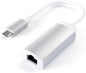 Satechi USB C to Ethernet Cable, Type-C Gigabit Ethernets Adapter, Aluminum Portable Ethernet-to-USB Converter for MacBook Pro/Air, iPad Pro/Air/Mini, Windows Laptop, Switch (Silver)