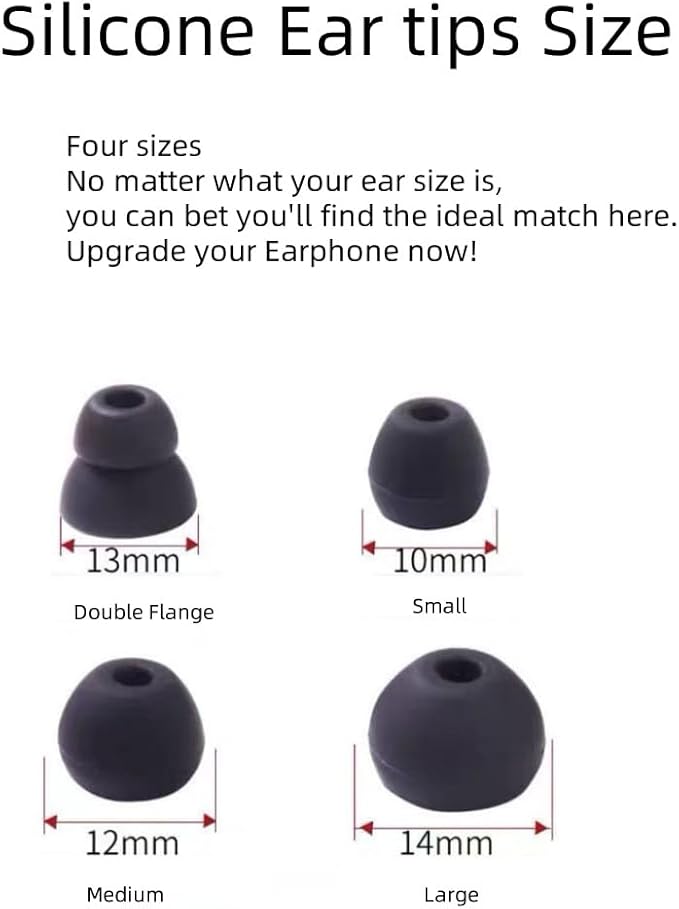 Replacement Ear Tips for Beats Urbeats2.0 Tour2.0 ibeats Beats x, Beats Flex Secure Fit for Powerbeats Pro Silicone Earbuds Washable Sweat-Resistant Noise Isolation 8 Pairs (Volt Yellow)