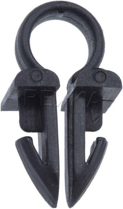 Rexka 30 pcs Wire Routing Clips 1/4"