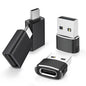 Elebase 4Pack USB to USB C Adapter with Type C Male to 3.0 Female Adaptor