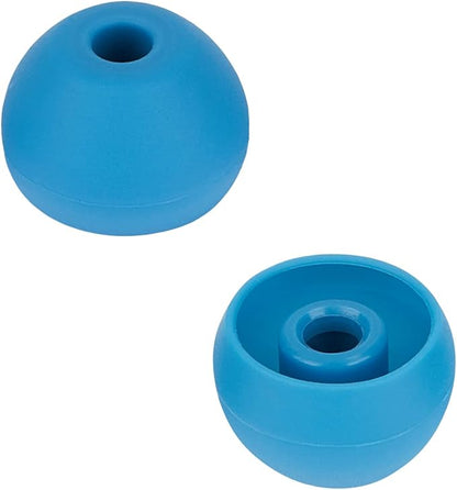 Earbud Tips Ear Tips Replacement Earbud Tips Earbud Replacement Tips Earbuds Replacement Tips Ear Cushions Earbud Caps Compatible with Powerbeats Pro Beats Wireless Earphone Headphones 4 Pairs (Blue)