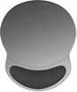 ITNRSIIET Ergonomic Mouse Pad with Comfort Gel Wrist Rest, Non-Slip PU Base, Smooth Textured Surface, Reduces Hand Fatigue & Wrist Pain, 8.7 x 7.2 Inch for Office Gaming Home, Gray Gradient