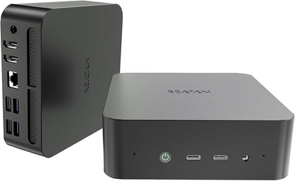 Mini Gaming PC, AMD Ryzen 9 7940HS 32GB DDR5 1TB SSD 5600 MHz, Alloy 9 Desktop Gaming Mini Computers, Radeon 780M Graphics, 2.5Gbps LAN, HDMI 2.1, 8K USB 4.0 Wi-Fi 6E/BT5.3 (3-Year After-Sale Support)