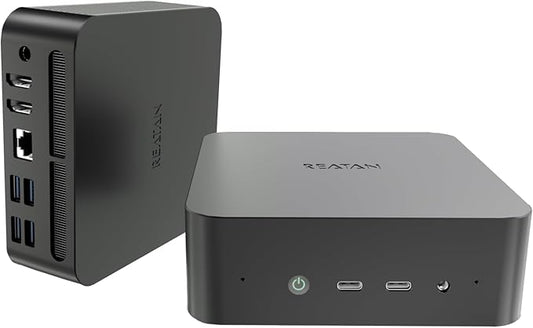 Mini Gaming PC, AMD Ryzen 9 7940HS 32GB DDR5 1TB SSD 5600 MHz, Alloy 9 Desktop Gaming Mini Computers, Radeon 780M Graphics, 2.5Gbps LAN, HDMI 2.1, 8K USB 4.0 Wi-Fi 6E/BT5.3 (3-Year After-Sale Support)