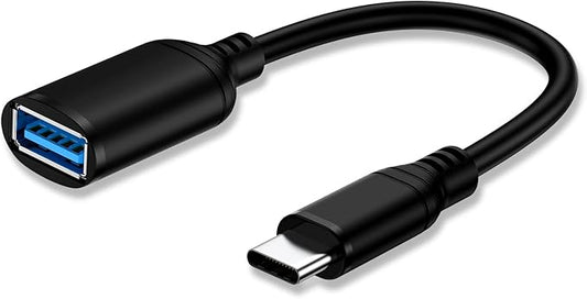 USB C to USB 3.0 Adapter, USB C Android Adapter Male to USB A Female OTG On The Go Cable for Samsung Galaxy S26 S25 Edge Ultra S24 S23 S22 S21 S20 A36,Google Pixel 10 9 8 7 Pro,Moto G 5G 2025
