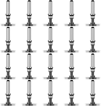 YuCool 20 Pieces Passive Stylus Pen Replacement Disc Tips, Universal Nibs Compatible with Capacitive Touch Screen