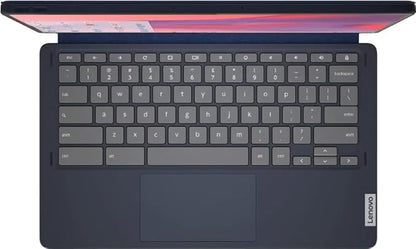 Lenovo - Chromebook Duet 5-13.3" OLED Touch Screen Tablet - 8GB Memory - 128GB SSD - with Stylus Pen - Abyss Blue