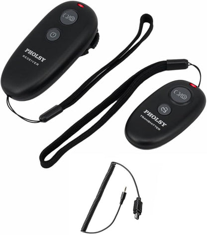 PHOLSY N10 for Nikon Shutter Release MC-DC2 Wireless Remote Control for Nikon Camera Z5, Z7 II, Z6 II, D750, D780, D7500, D7200, D7000, D5600, D5500, D5300, D3300, D90, P1000, P7700, P7800, P950