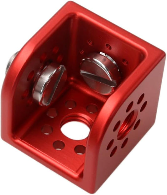 HangTon Block 3/8" Thread Bracket Lock Mounting Adapter Right Angle for ARRI Sony RED Camera Lens Motor Teradek Wireless Red