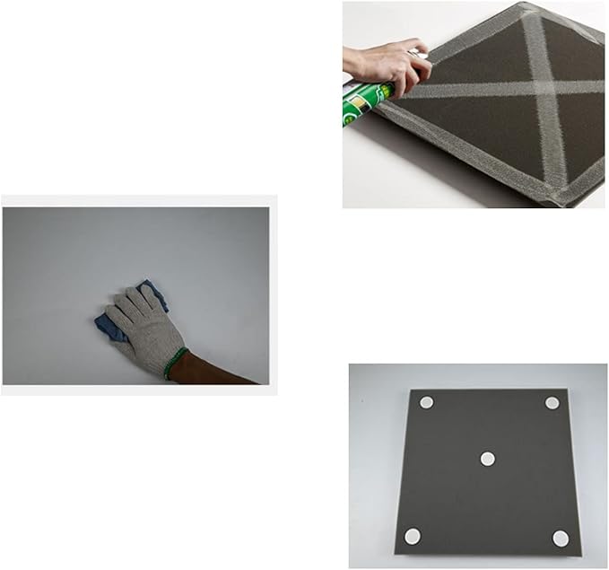 96 Pack Medium Sale Acoustic Foam Soundproof Foam(Accompanied By Double-Sided Adhesive Tape) (96 Black)