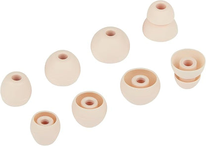 Silicone Replacement Earbud Tips Ear Tips Compatible with Powerbeats Pro Beats Wireless Earphone Headphone Rubber Tips Earbud Covers Eartips 4 Pairs