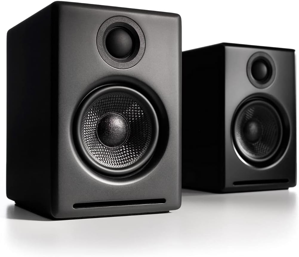 Audioengine A2 HD (HD3) Wireless Computer Speakers – Bluetooth Desktop