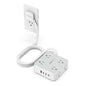 TESSAN Surge Protector Power Strip with 900J Surge Protection, 20 Ft, Grey