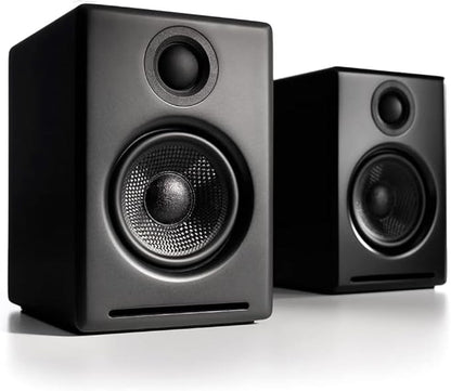 Audioengine A2+ Desktop 24 Bit Wireless Bluetooth Desktop Speakers - 60W Computer Speakers for Music and Gaming