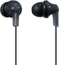 Panasonic ErgoFit In-Ear Earbud Headphones RP-HJE120-R (Red) Dynamic Crystal Clear Sound, Ergonomic Comfort-Fit