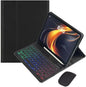 for iPad mini 7 (A17 Pro)/ iPad mini 6th 7th Generation Keyboard Case with Mouse and Rainbow Backlit Detachable Bluetooth Keyboard Cover,Black