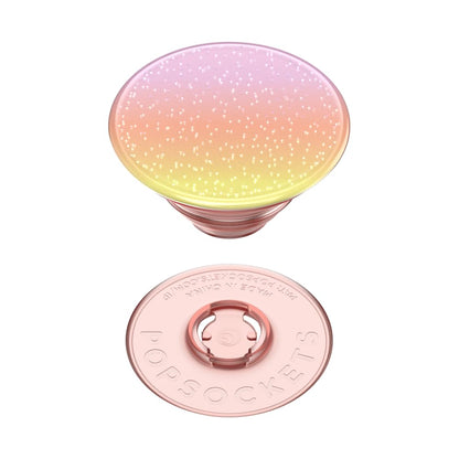 PopSockets Adhesive Phone Grip, Holder, Phone Stand, Purple - Aura Sunrise