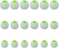 Earbud Tips Soft Silicone Earbuds Replacement Tips Fit for in-Ear Headphones(Inner Hole from 3.8mm - 4.2mm Earphones) 9 Pairs S/M/L,Transparent Green