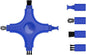 Port Cleaner for iPhone, CODOGOY Charging Port Cleaning Kit with Brushes for Lightning Port & USB-C Phones, Earbuds - Blue