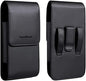 Fit for iPhone 13 Mini 12 Mini iPhone SE 2020 iPhone 8 7 6S 6 Belt Holster Premium Leather with Belt Clip Loop Fit with Defender Case Protective Armor Battery Case On